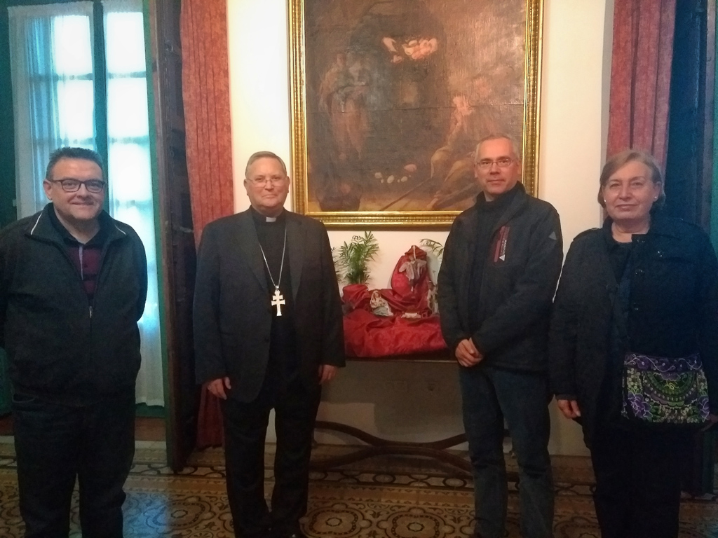 Visita obispo Cartagena Navidad 2018