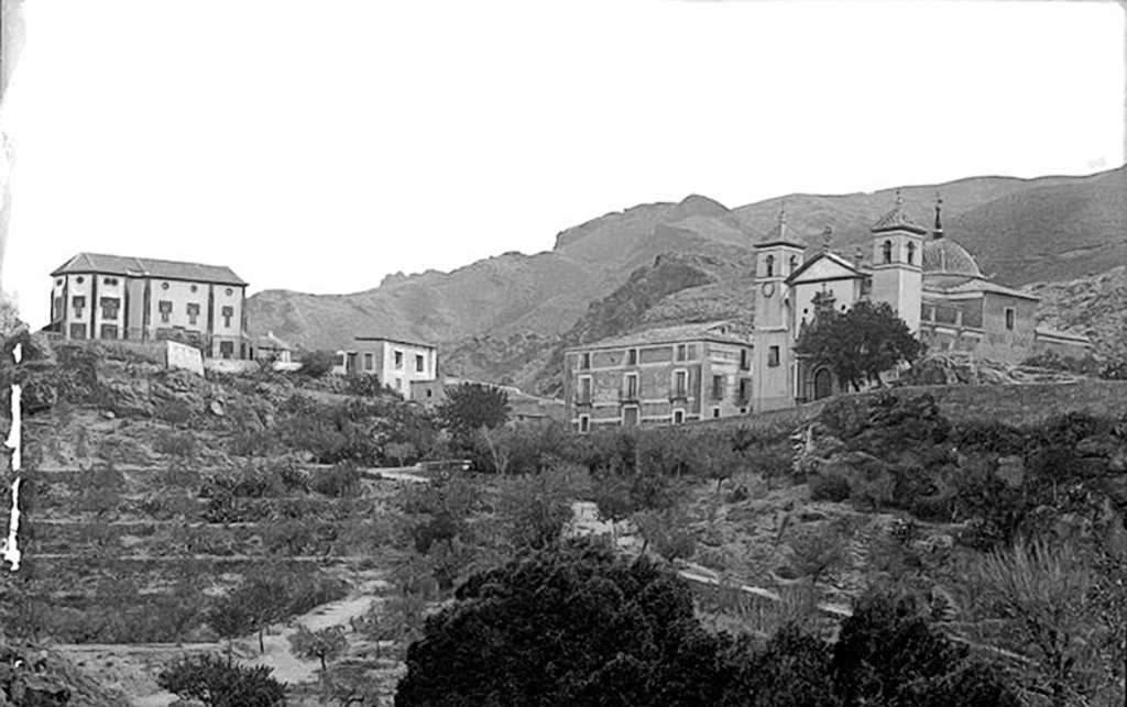 Panorama Santuario de la Fuensanta en 1915