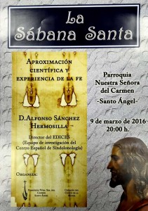 Exposición La Sabana Santa en la Parroquia de Santo Ángel