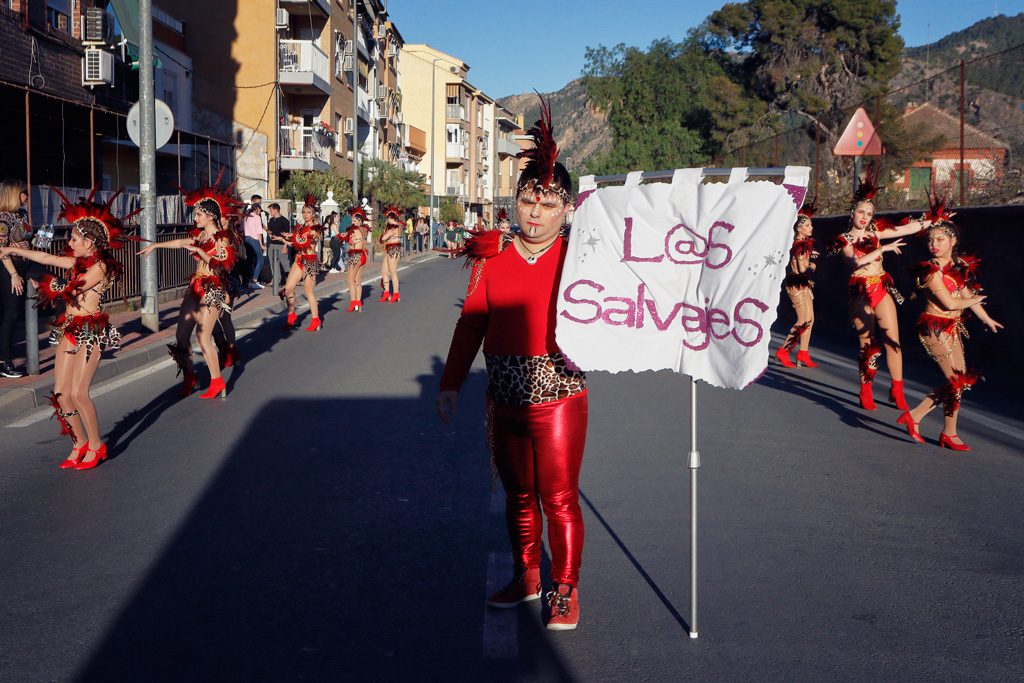 Carnaval comparsa los Salvajes