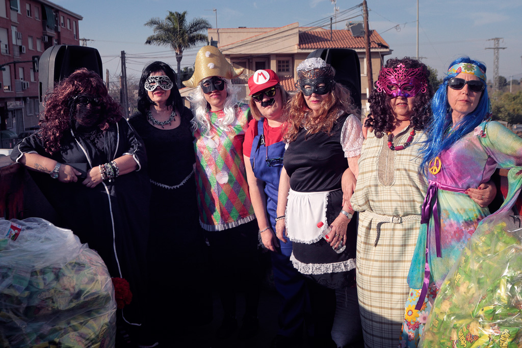 Participación del Centro de la Mujer en el desfile de Carnaval