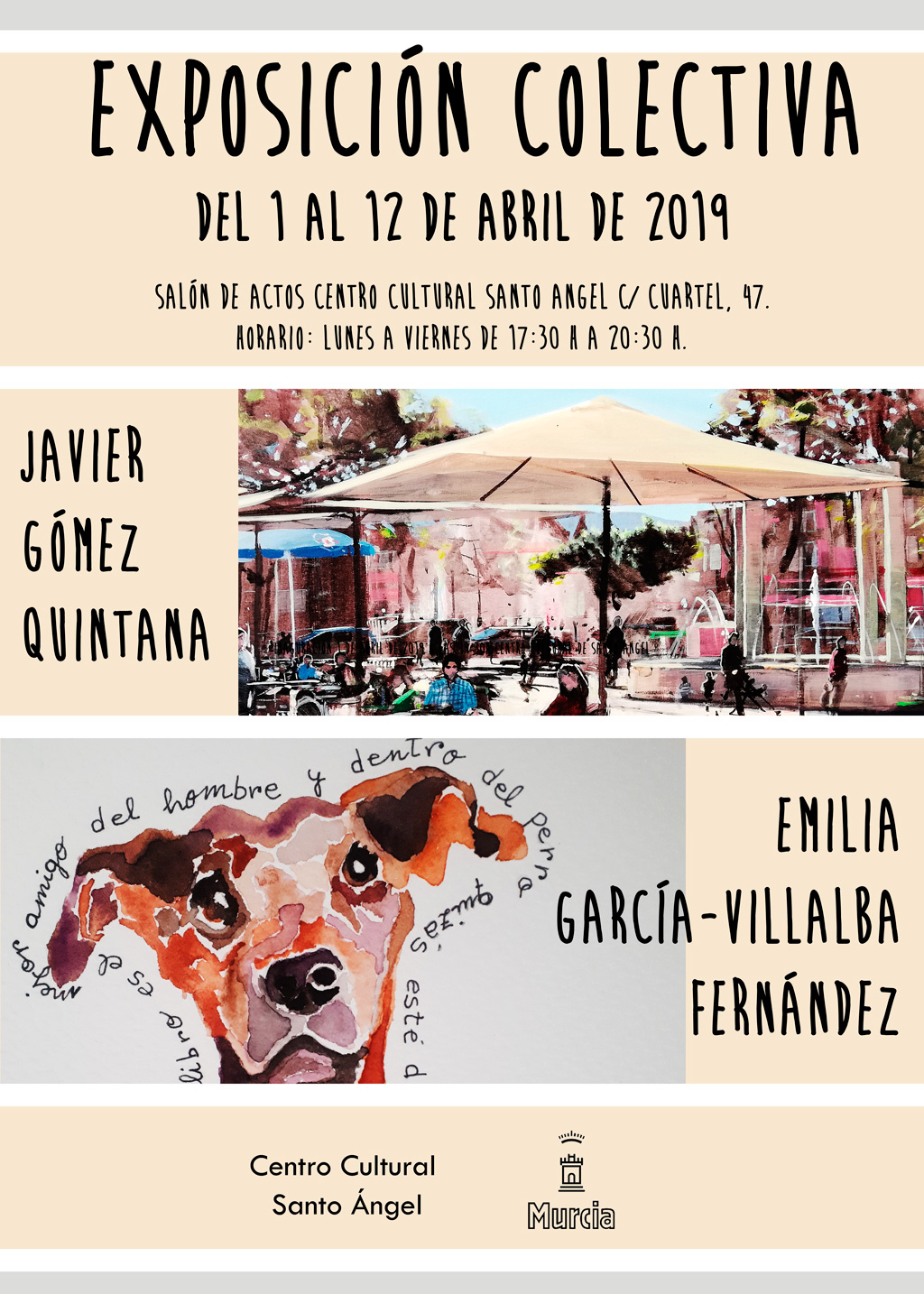 Exposición de Emilia Garcia–Villalba y Javier Gomez
