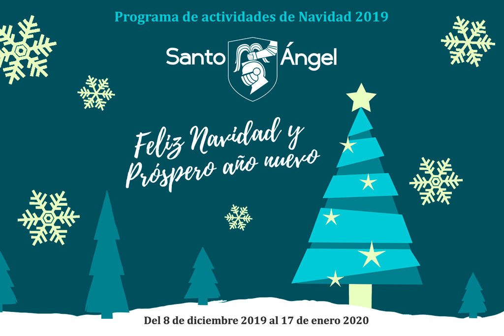 Convencional mientras tanto barba Programa de actividades de Navidad 2019 - Santo Ángel