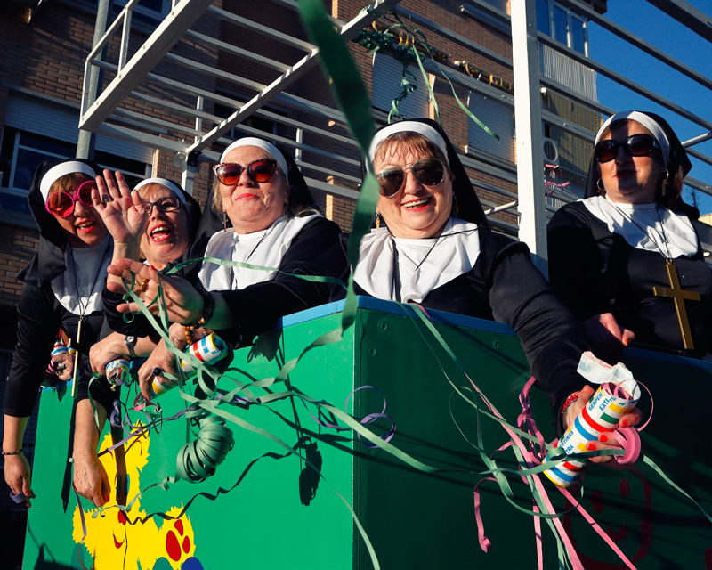 El Desfile de Carnaval en Santo Ángel