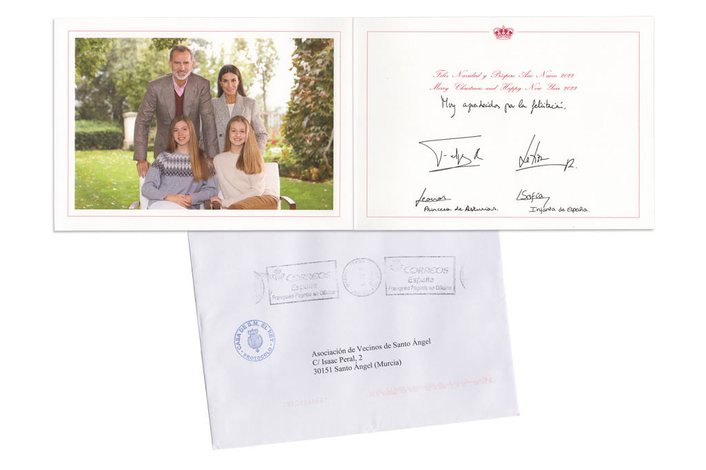 Carta de la Familia Real de España (2021)