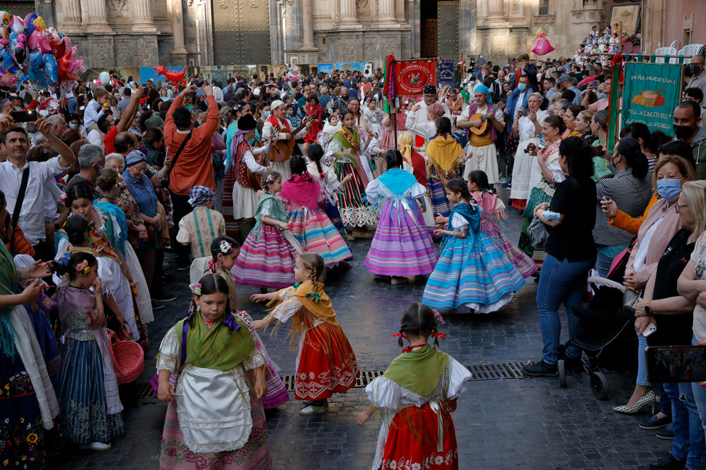 Ultimo baile en la plaza Cardenal Belluga en Murcia - Bando 2022