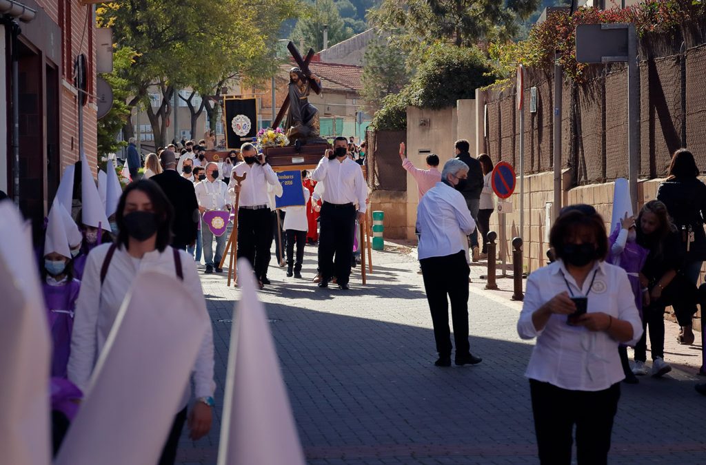 Fotografías procesión Semana Santa 2022 del colegio Villa Pilar