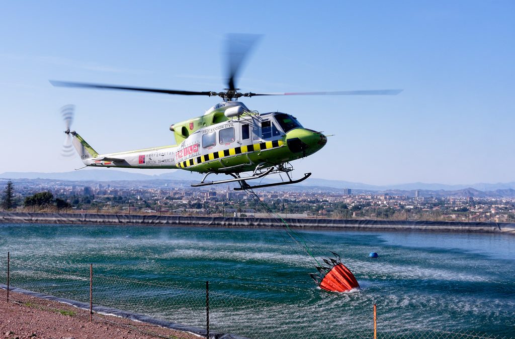 Helicóptero del 112 | Bomberos de Murcia