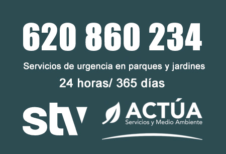 Servicio de urgencia Parques y Jardines de Murcia