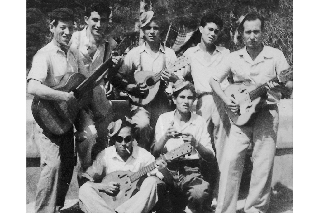 13 de septiembre de 1950. Entre estos músicos se encuentra Jesús López Laencina.