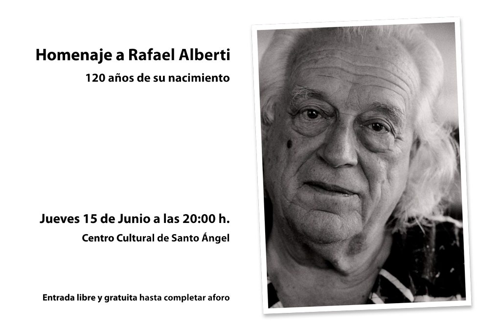 Homenaje a Rafael Alberti en el Centro Municipal