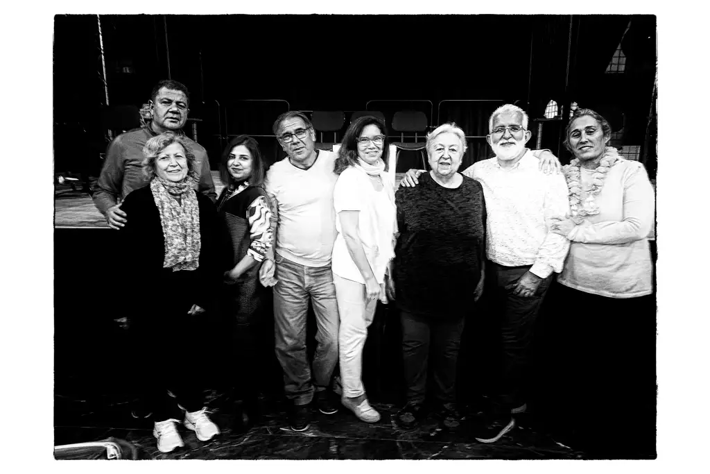 El grupo Lamediasala Teatro en 2025 El grupo Lamediasala Teatro en 2025