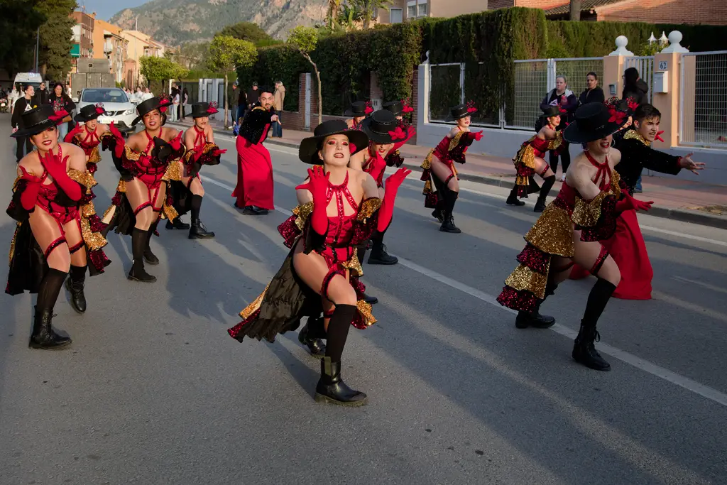 La comparsa de Alejandra Green en el defile de Carnaval 2026