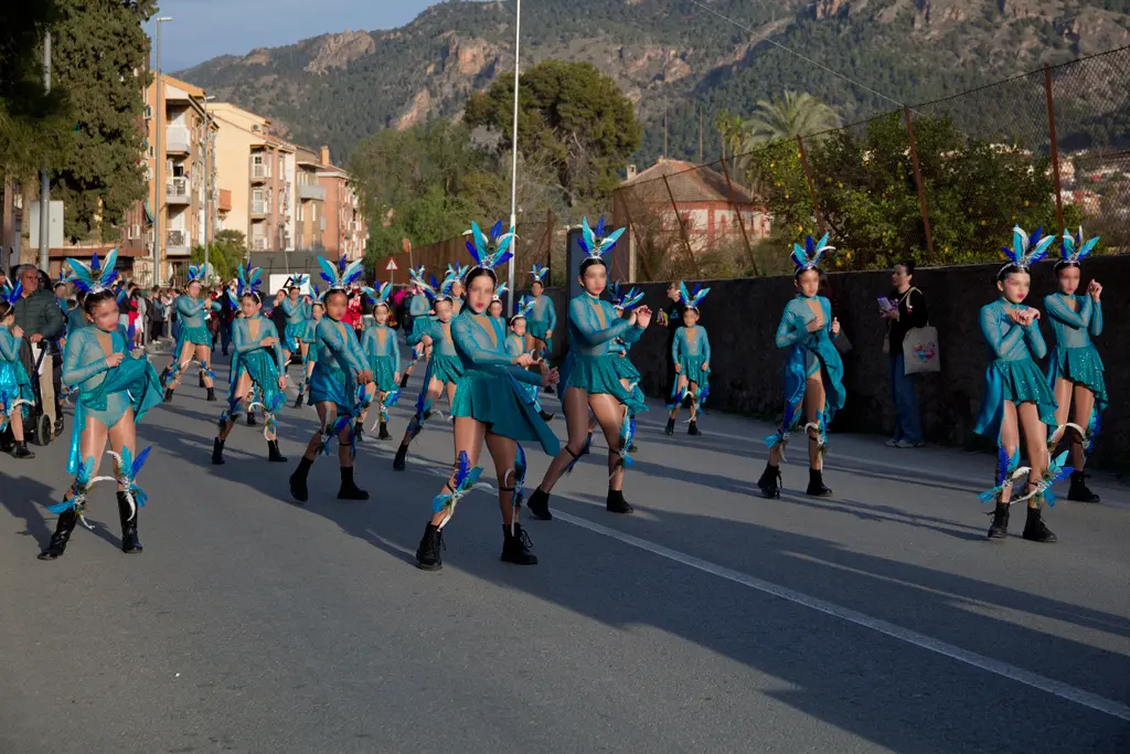 La comparsa de Alejandra Green en desfile de carnaval 2026