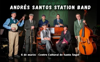 El cine mudo cobra vida con la Andrés Santos Station Band