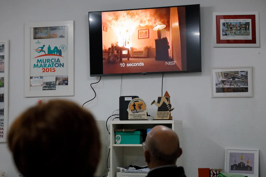 Charla sobre prevención de incendios en casa