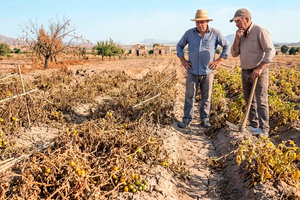 Sin cosecha en el futuro: el drama de Murcia hoy