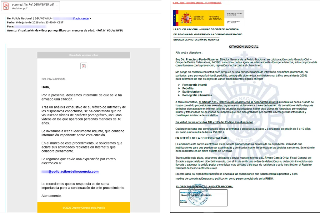 Ejemplos de fraude - Incibe Ejemplos de fraude - Incibe